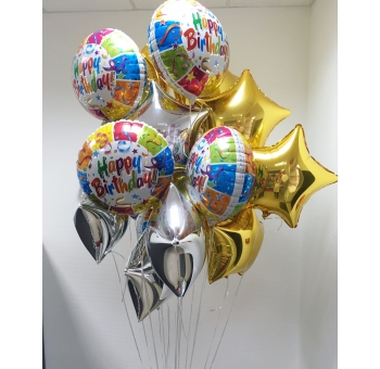 Повітряні кульки на день народження #1039