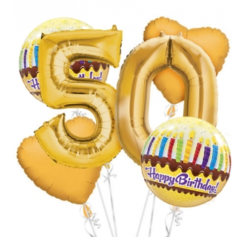 Повітряні кульки на 50 років #1067
