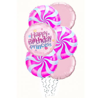 Повітряні кульки на день народження для дівчини #1169