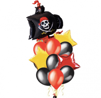 Повітряні кульки Піратська вечірка #1198
