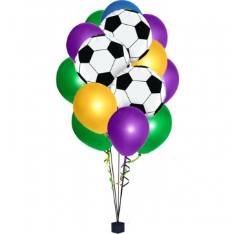 Набір геліевих кульок Футбольний #1404