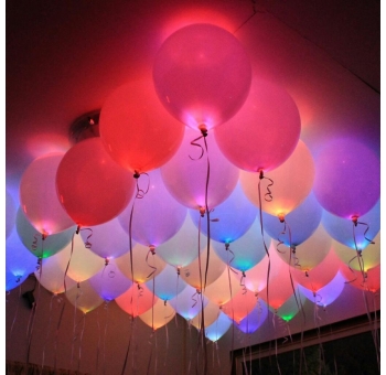 Різнокольорові кульки зі світлодіодами #1566