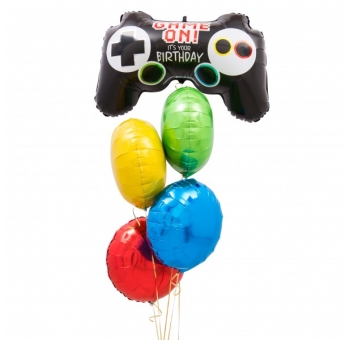 Повітряні кульки на день народження GAME ON #1710