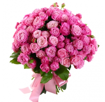 Букет 25 роз «ЛЕДИ БОМБАСТИК» код 1763