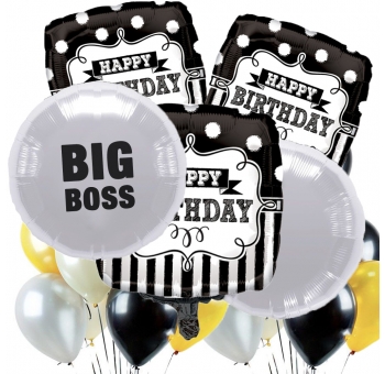 Повітряні кульки на день народження Big Boss #2205