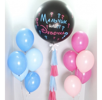 Набір повітряних кульок ВОУ OR GIRL #2380