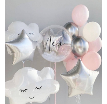 Кульки для новонародженої донечки #2802