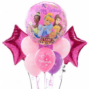 Повітряні кульки для дівчинки ПРИНЦЕСИ #916