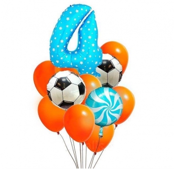 Повітряні кульки на день народження хлопчика #929
