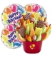 фруктовый букет сладкое наслаждение с воздушными шарами